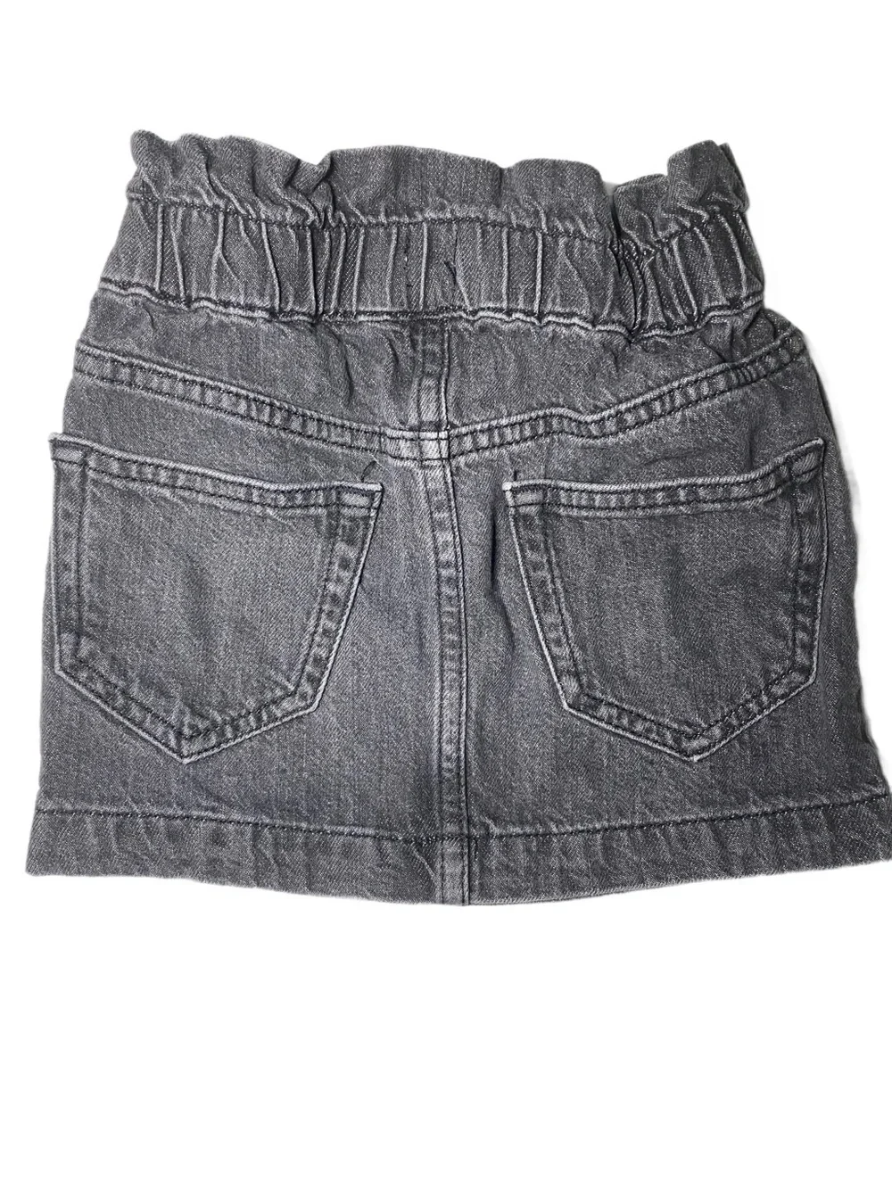 GAP Black Wash High Waist Jean Skirt Girls Size XS (4-5)